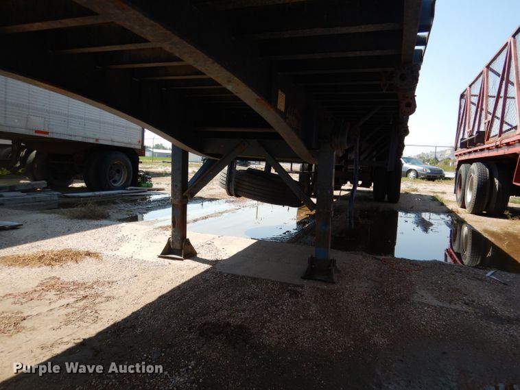 image for item DG5835 1995 Dorsey DGTS flatbed trailer
