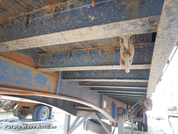 image for item DG5835 1995 Dorsey DGTS flatbed trailer