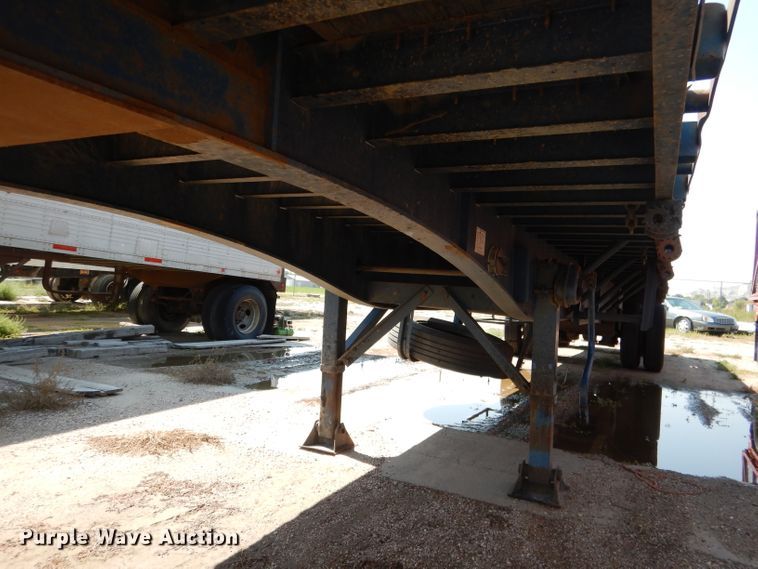 image for item DG5835 1995 Dorsey DGTS flatbed trailer