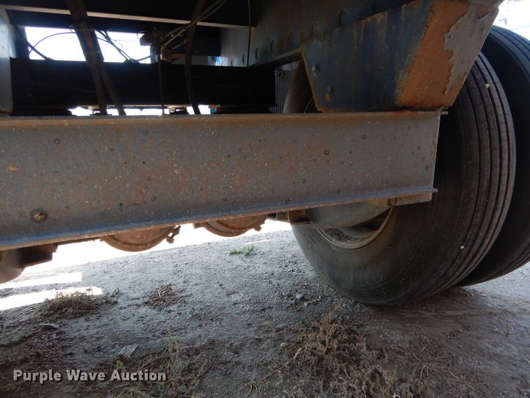 image for item DG5835 1995 Dorsey DGTS flatbed trailer