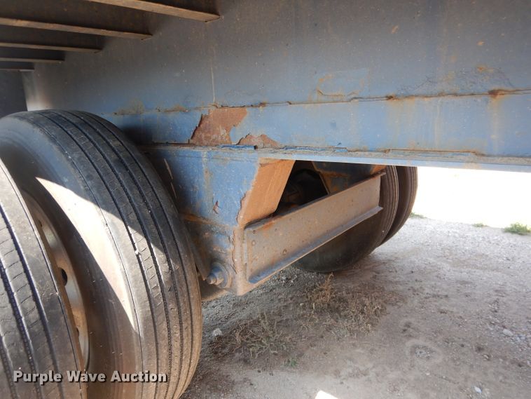 image for item DG5835 1995 Dorsey DGTS flatbed trailer