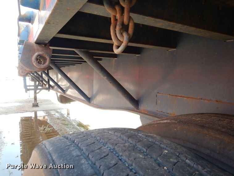 image for item DG5835 1995 Dorsey DGTS flatbed trailer