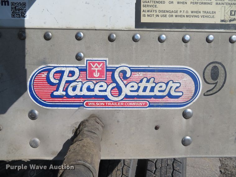 image for item DH1559 2001 Wilson DWH-400W walking floor trailer