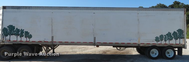 image for item DH1560 1988 Wilkens walking floor trailer