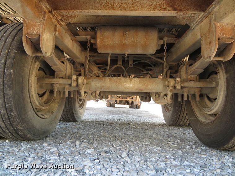 image for item DH1560 1988 Wilkens walking floor trailer