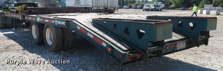 image for item DH1561 2000 Trail King TK40 equipment trailer