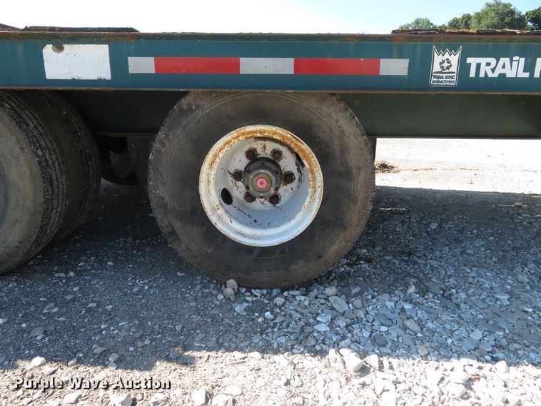 image for item DH1561 2000 Trail King TK40 equipment trailer