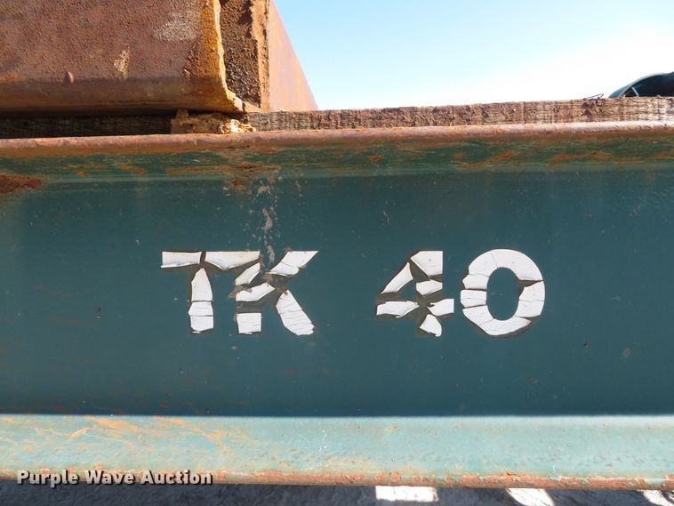 image for item DH1561 2000 Trail King TK40 equipment trailer