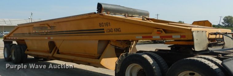image for item DH2059 1982 Load King 2030-10 bottom dump trailer