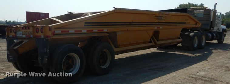 image for item DH2059 1982 Load King 2030-10 bottom dump trailer