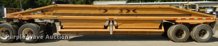 image for item DH2059 1982 Load King 2030-10 bottom dump trailer