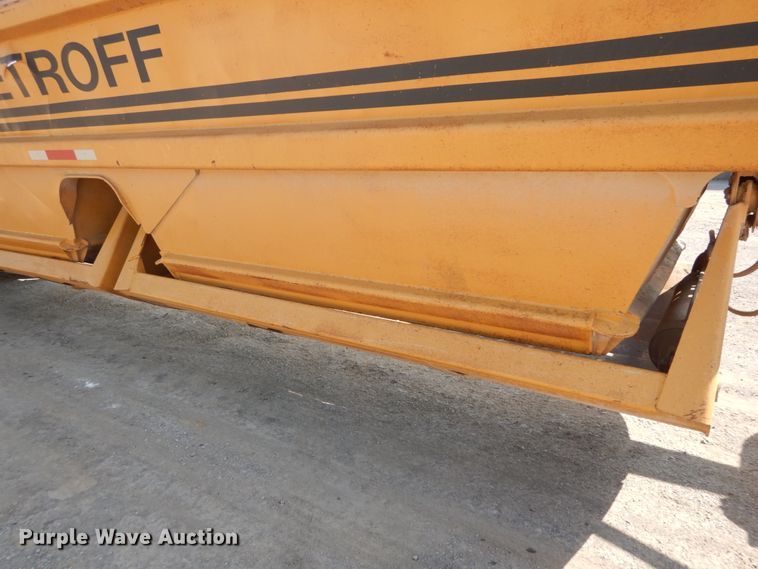 image for item DH2059 1982 Load King 2030-10 bottom dump trailer