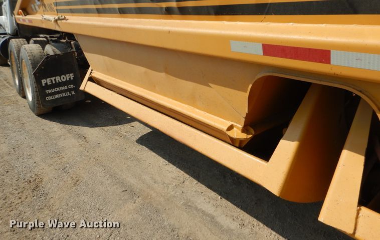 image for item DH2059 1982 Load King 2030-10 bottom dump trailer