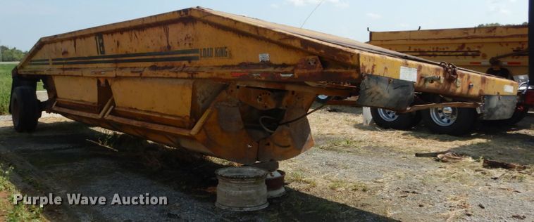 image for item DH2060 1979 Load King 2030 bottom dump trailer