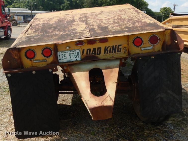 image for item DH2060 1979 Load King 2030 bottom dump trailer