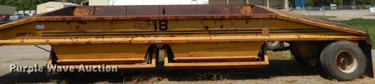 image for item DH2060 1979 Load King 2030 bottom dump trailer