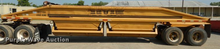 image for item DH2061 1982 Load King 2030-10 bottom dump trailer