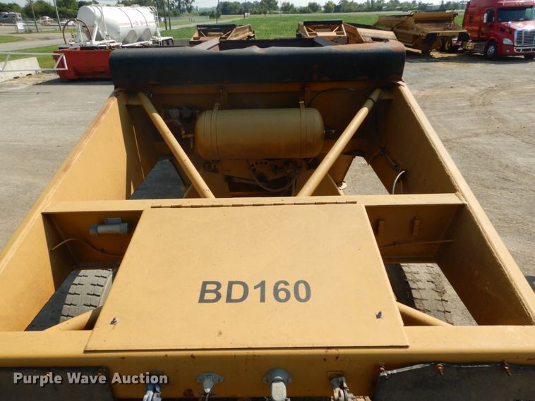 image for item DH2061 1982 Load King 2030-10 bottom dump trailer