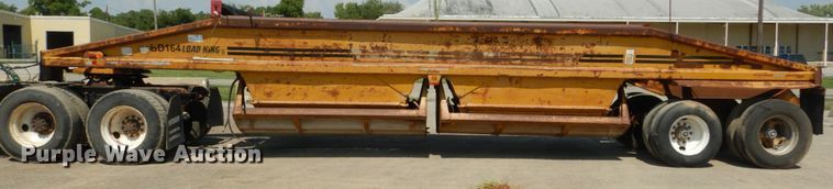 image for item DH2062 1982 Load King 2030-10 bottom drump trailer