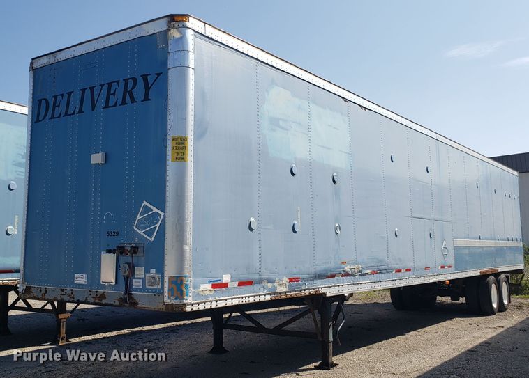 image for item DH2835 1997 Wabash dry van trailer