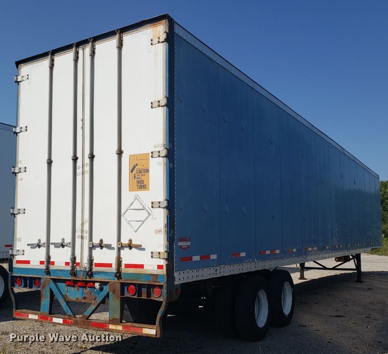 image for item DH2835 1997 Wabash dry van trailer