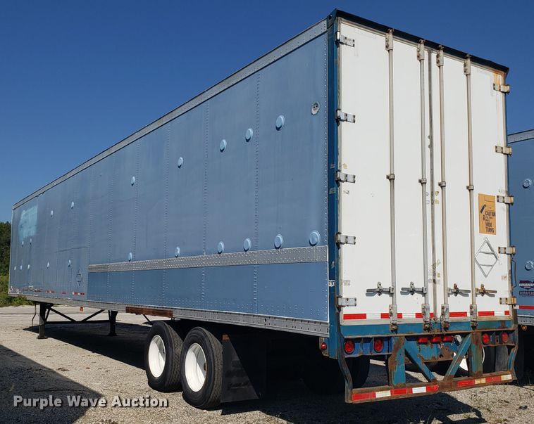 image for item DH2835 1997 Wabash dry van trailer