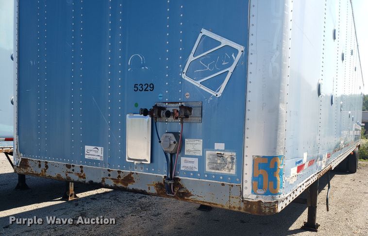 image for item DH2835 1997 Wabash dry van trailer