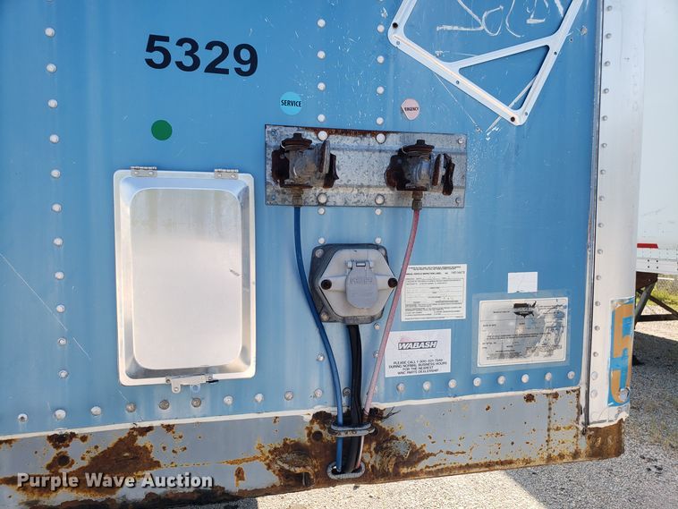 image for item DH2835 1997 Wabash dry van trailer