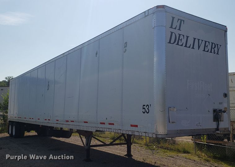 image for item DH2836 2001 Wabash dry van trailer