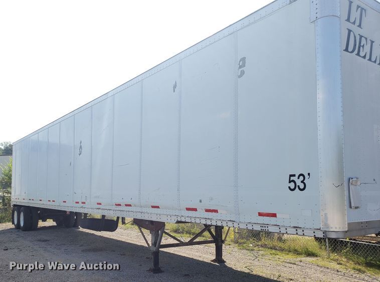 image for item DH2836 2001 Wabash dry van trailer