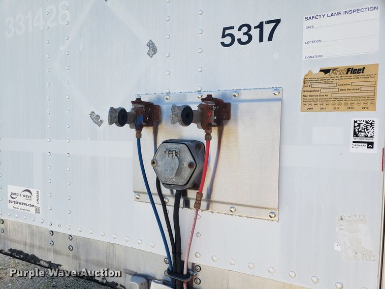 image for item DH2836 2001 Wabash dry van trailer