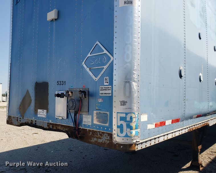 image for item DH2837 2000 Wabash dry van trailer
