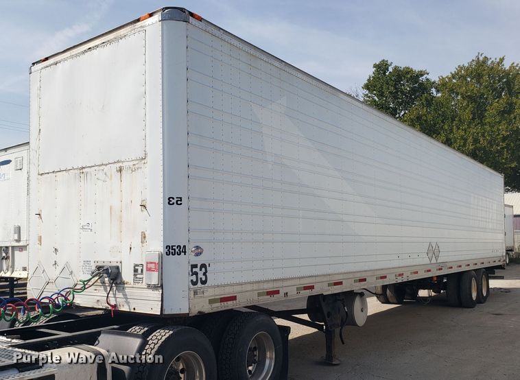 image for item DH2842 1998 Utility dry van trailer