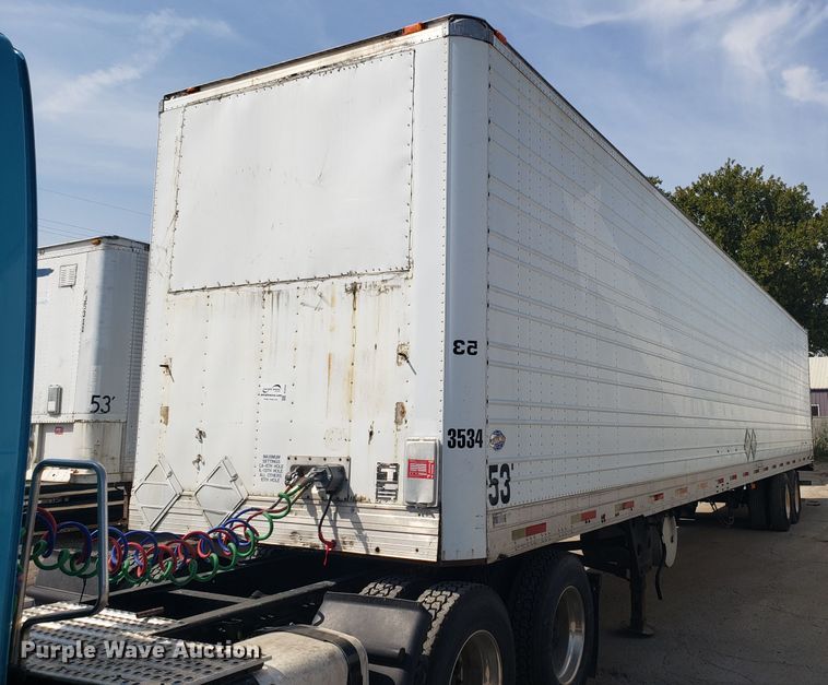 image for item DH2842 1998 Utility dry van trailer