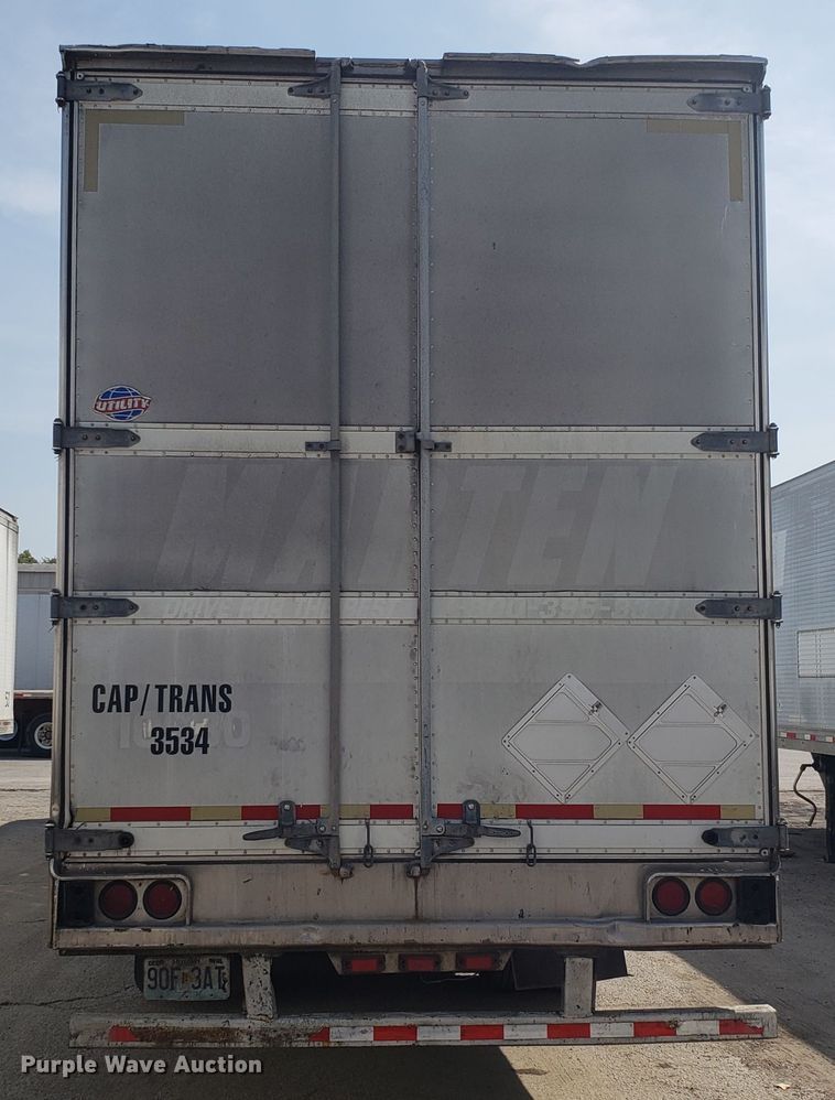 image for item DH2842 1998 Utility dry van trailer