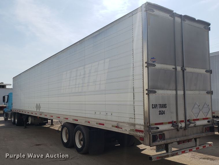 image for item DH2842 1998 Utility dry van trailer