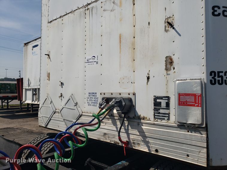 image for item DH2842 1998 Utility dry van trailer