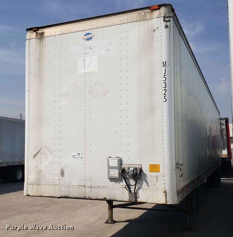 image for item DH2843 1996 Utility dry van trailer