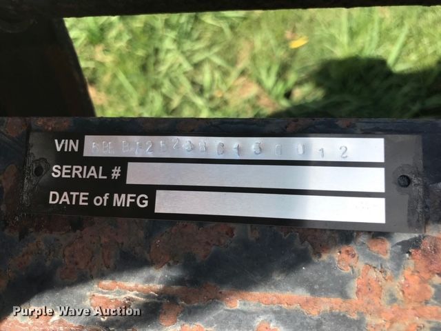 image for item DI2317 2008 Trail King Master equipment trailer