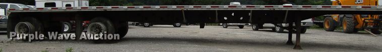 image for item FJ9734 1994 Transcraft Eagle W2 flatbed trailer