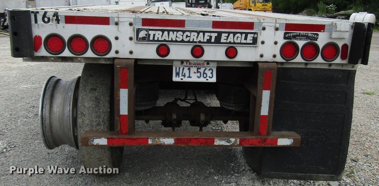 image for item FJ9734 1994 Transcraft Eagle W2 flatbed trailer