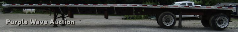 image for item FJ9734 1994 Transcraft Eagle W2 flatbed trailer