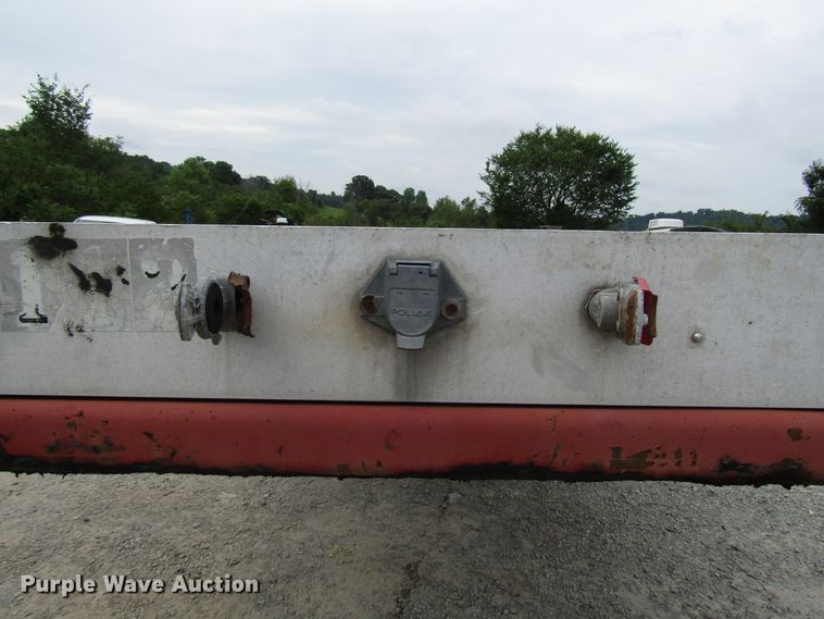 image for item FJ9734 1994 Transcraft Eagle W2 flatbed trailer