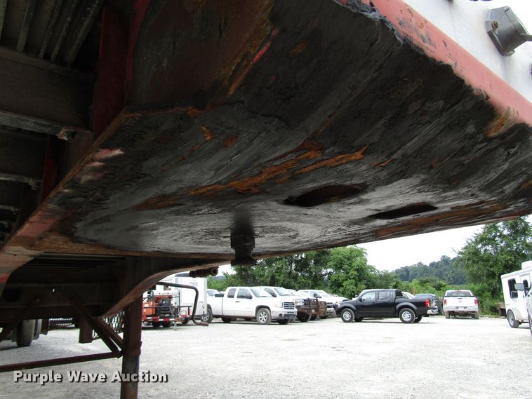 image for item FJ9734 1994 Transcraft Eagle W2 flatbed trailer