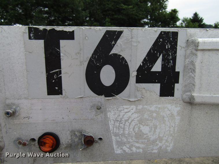 image for item FJ9734 1994 Transcraft Eagle W2 flatbed trailer