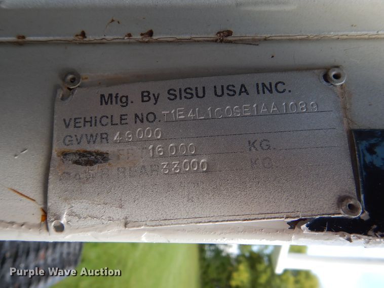 image for item FU9504 1989 Magnum yard truck