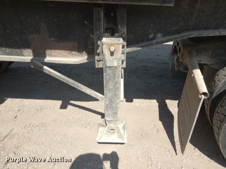 image for item GH9548 1986 Fruehauf LDX-F2-22-7DB5-24 end dump trailer