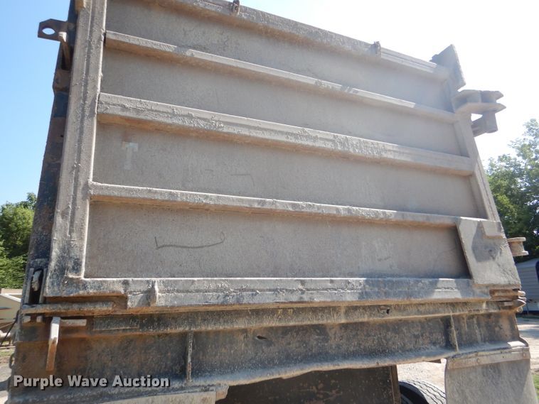 image for item GH9548 1986 Fruehauf LDX-F2-22-7DB5-24 end dump trailer