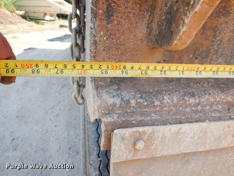 image for item GH9548 1986 Fruehauf LDX-F2-22-7DB5-24 end dump trailer