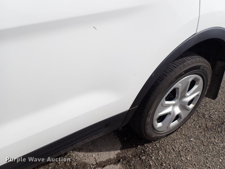 image for item DE1050 2016 Ford Explorer Police SUV